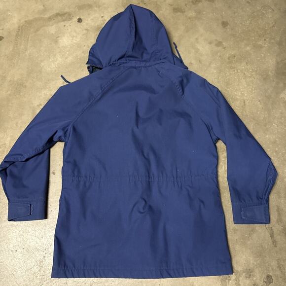 Ladies Woolrich Full Zip Hooded Coat Field Jacket Size Large 8202 Flannel Lined - Picture 12 of 12